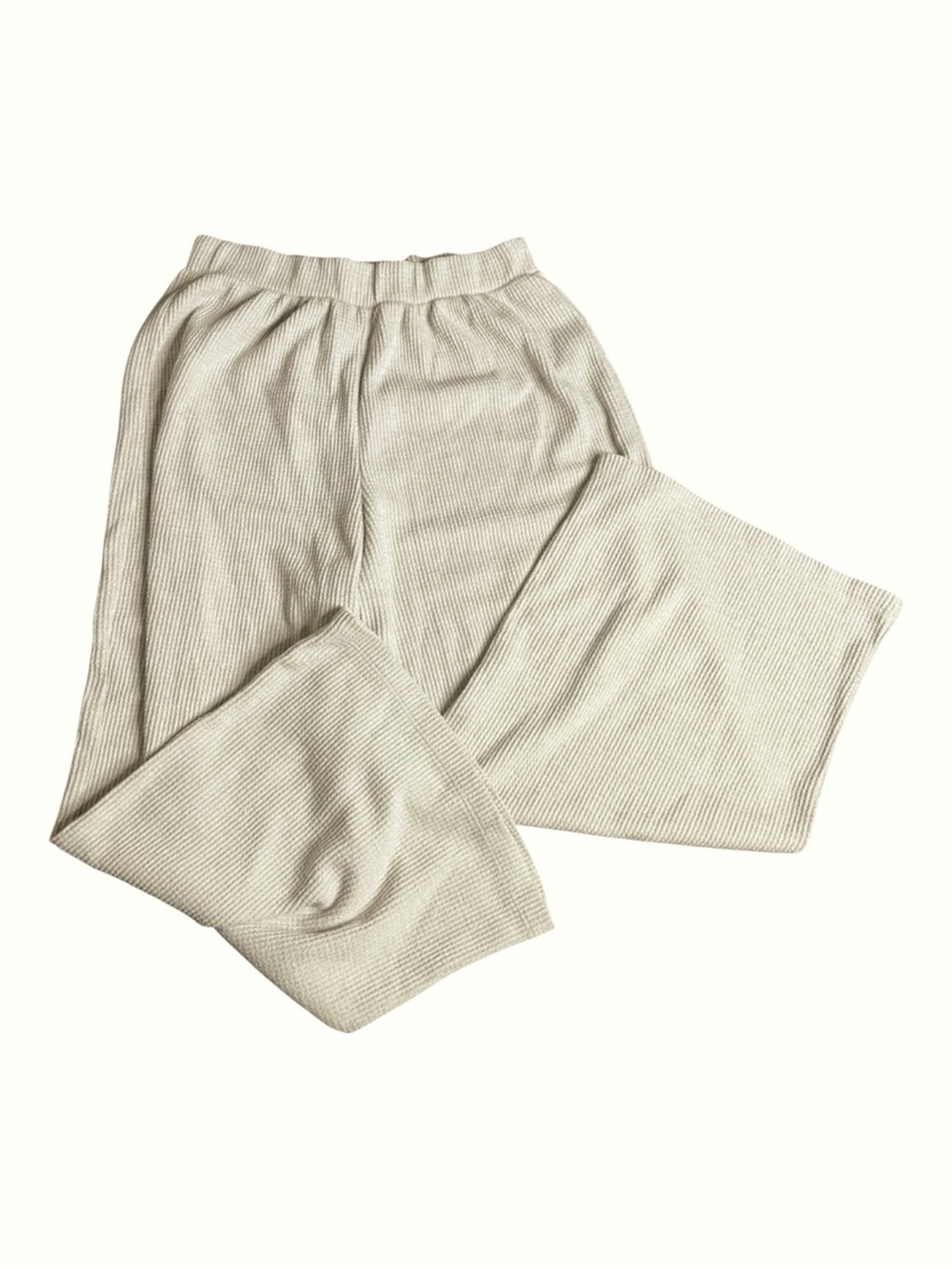 Abercrombie & Fitch Ribbed Lounge Pants (Oatmeal)